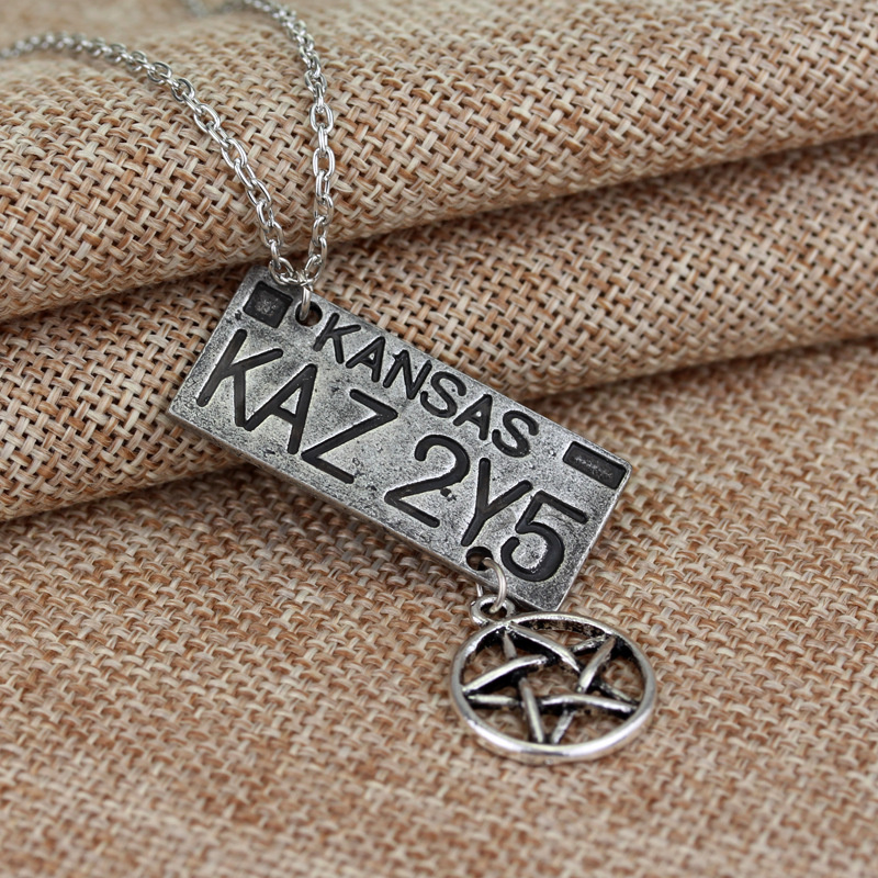 Vintage Fashion Tv - TV SPN Supernatural Dean Cosplay Necklace
