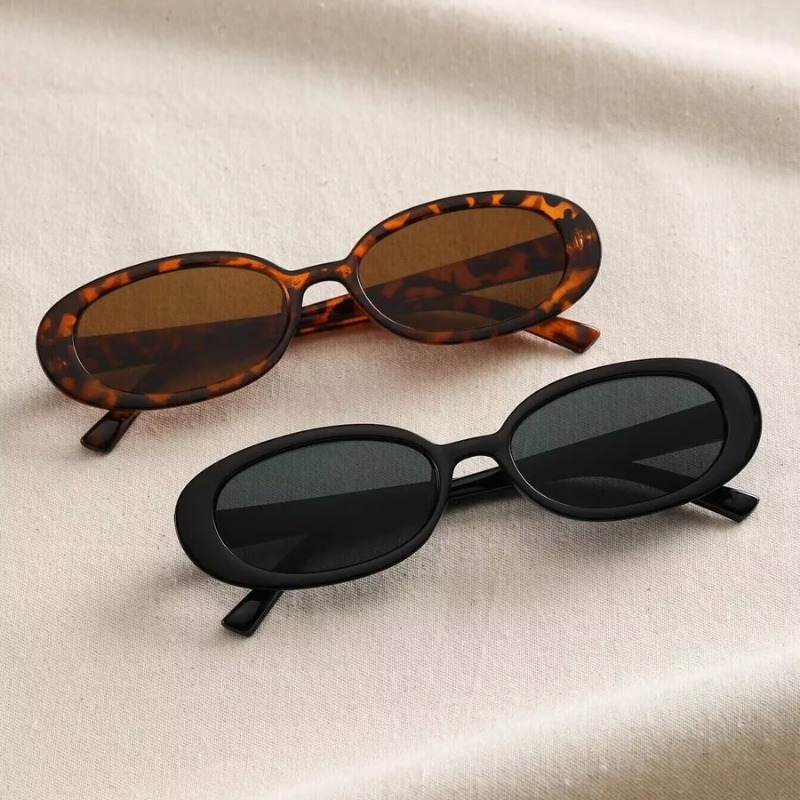 Vintage Fashion Designer - Vintage Oval Sunglasses Women Luxury Brand