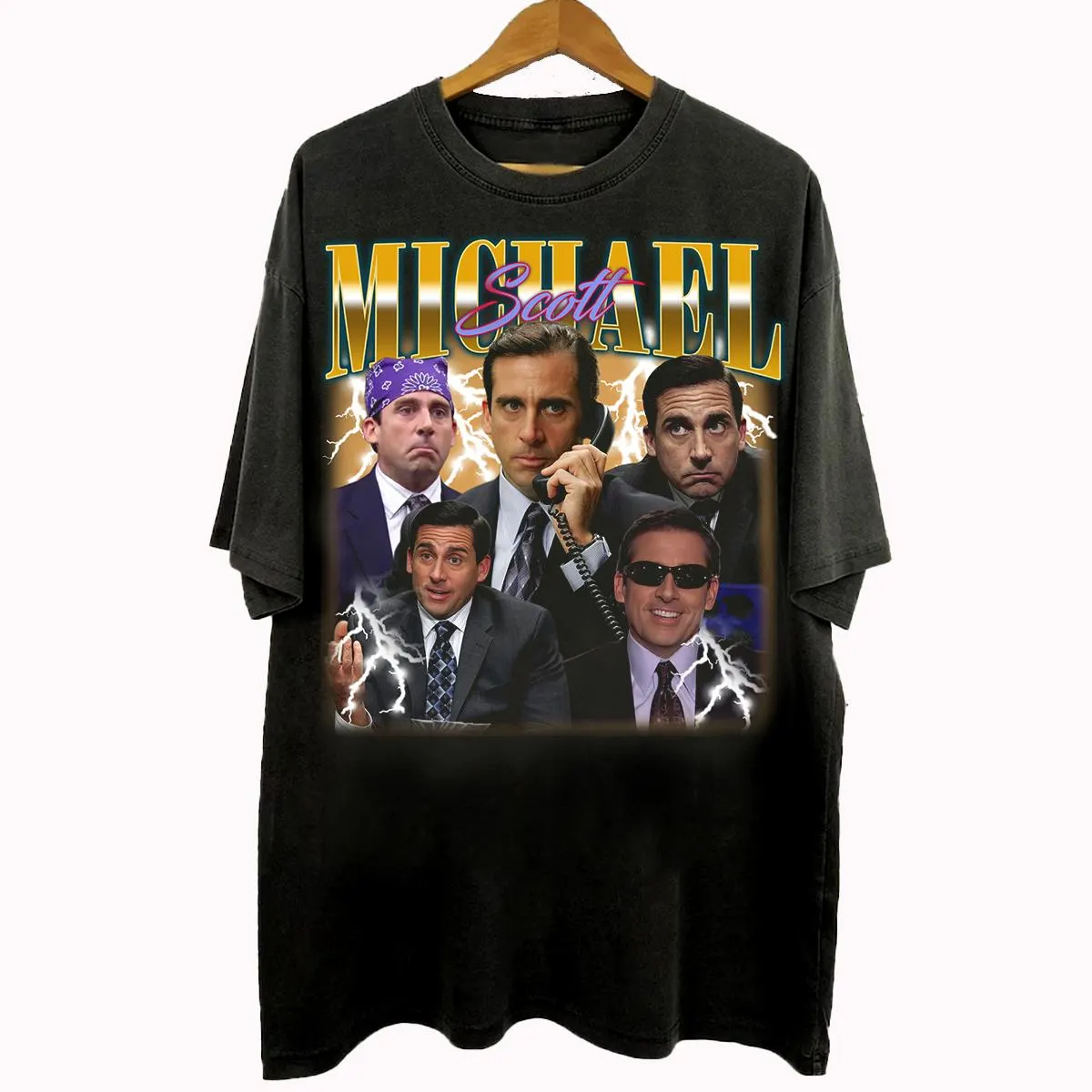 Vintage Fashion Tv - Vintage 90s Bootleg Style Michael Scott