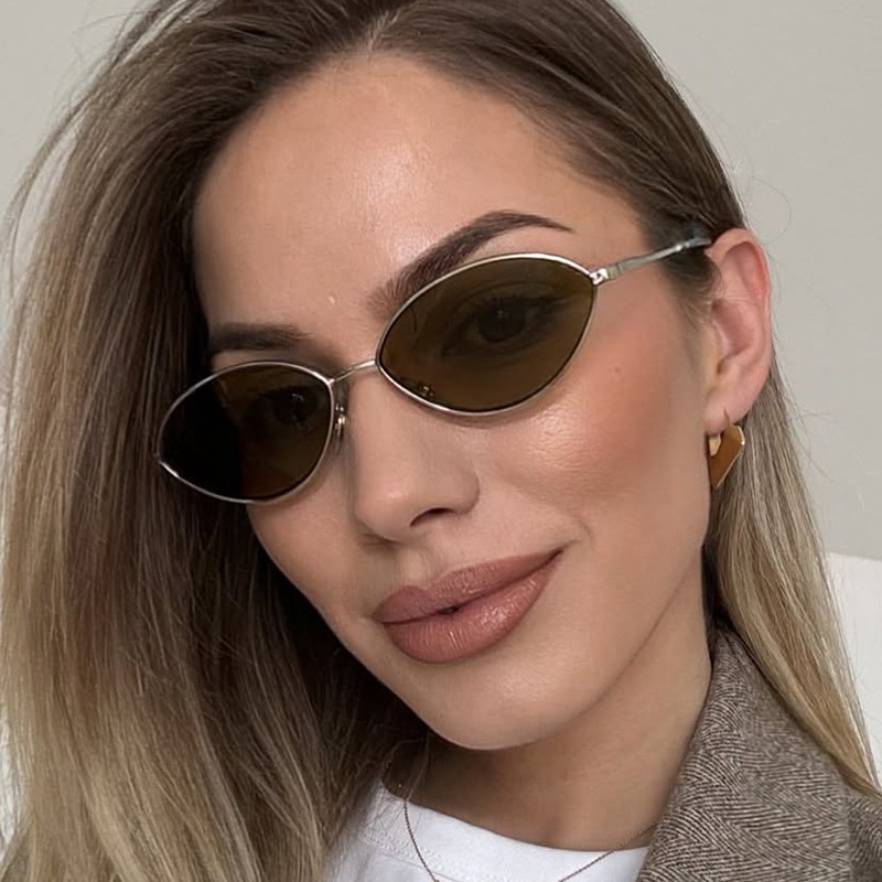 Vintage Fashion Designer - Retro Cat eye Woman Sunglasses for
