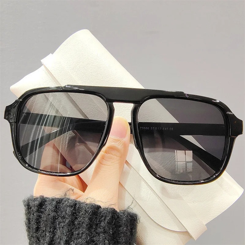 New Oversized Frame Sunglasses - Vintage Fashion Designer incelemesi ve fiyatı