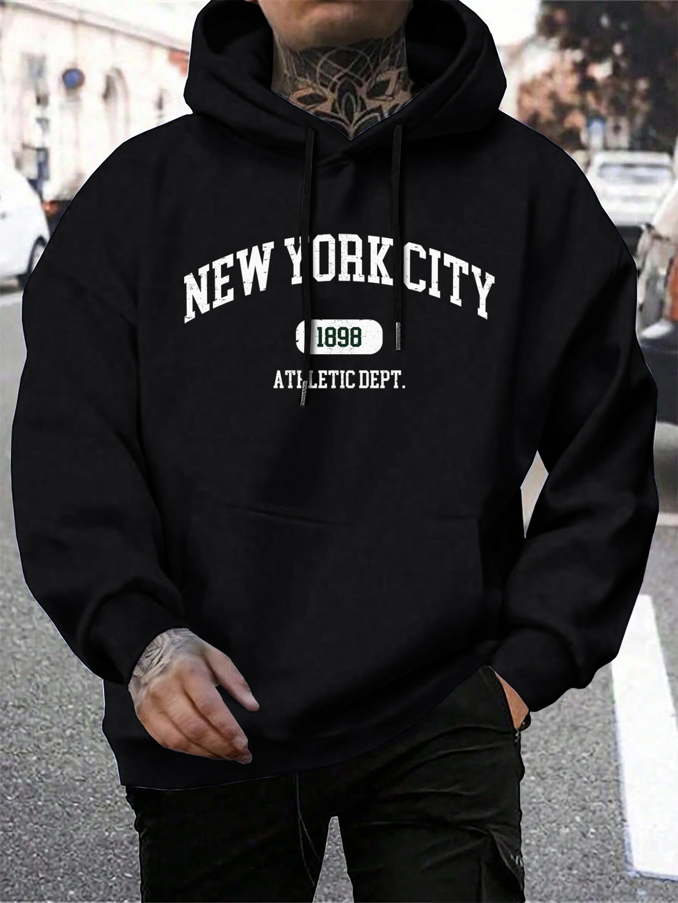 New York Usa City Letter Hoodi - Vintage Fashion New York incelemesi ve fiyatı