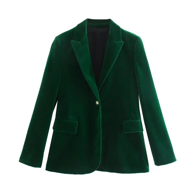 Elegant Velvet Women Blazer Fa - Velvet Blazer Vintage incelemesi ve fiyatı