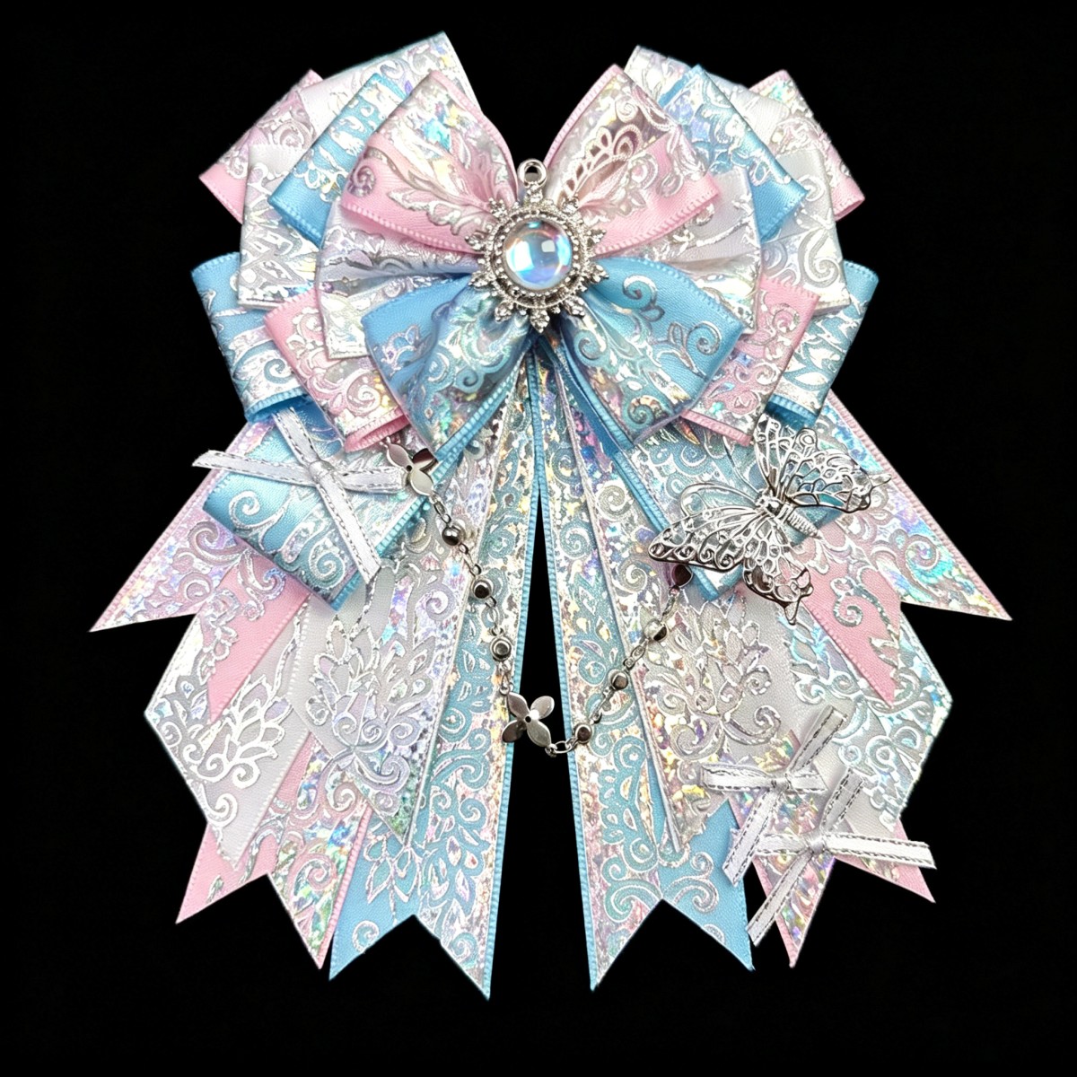 Vintage Laser Ribbon Bow Brooc - Vintage Fashion Boutique incelemesi ve fiyatı