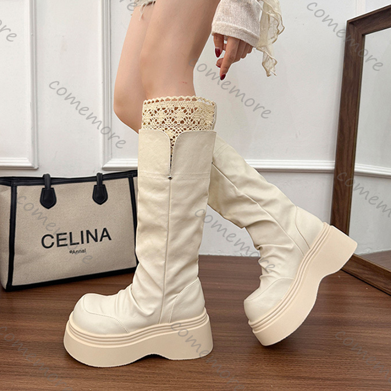 Comemore Gothic Lace Platform  - Vintage Fashion Boots incelemesi ve fiyatı