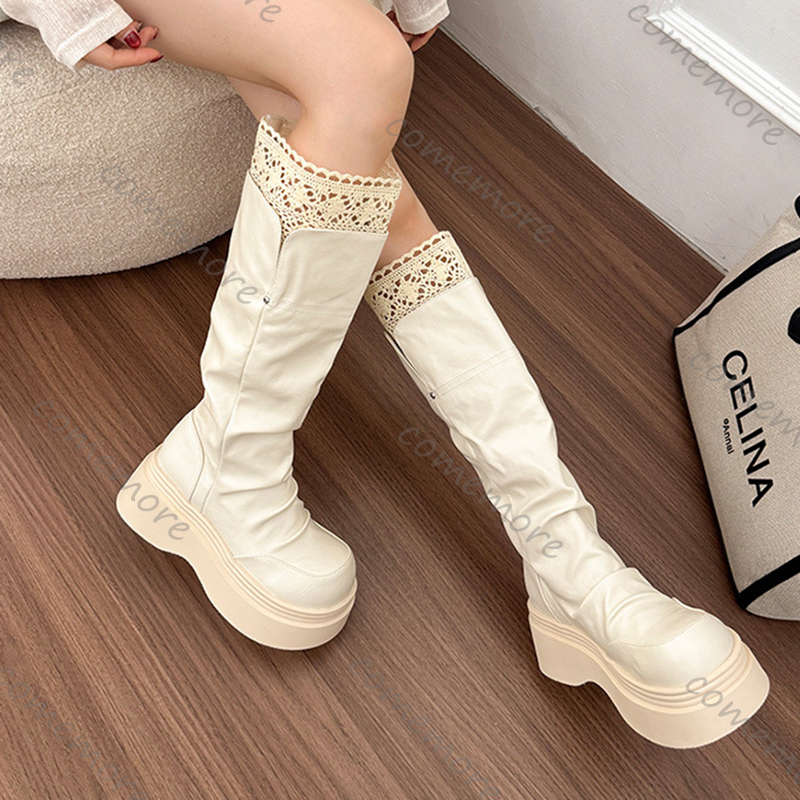 Comemore Gothic Lace Platform  - Vintage Fashion Boots incelemesi ve fiyatı