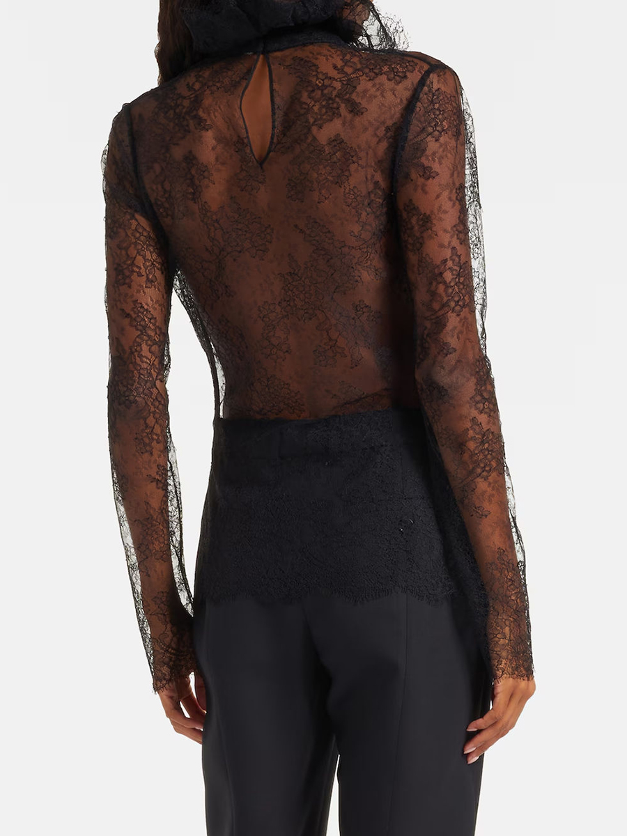 VGH Sexy Vintage Solid Lace Sl - Vintage Fashion Style Female incelemesi ve fiyatı