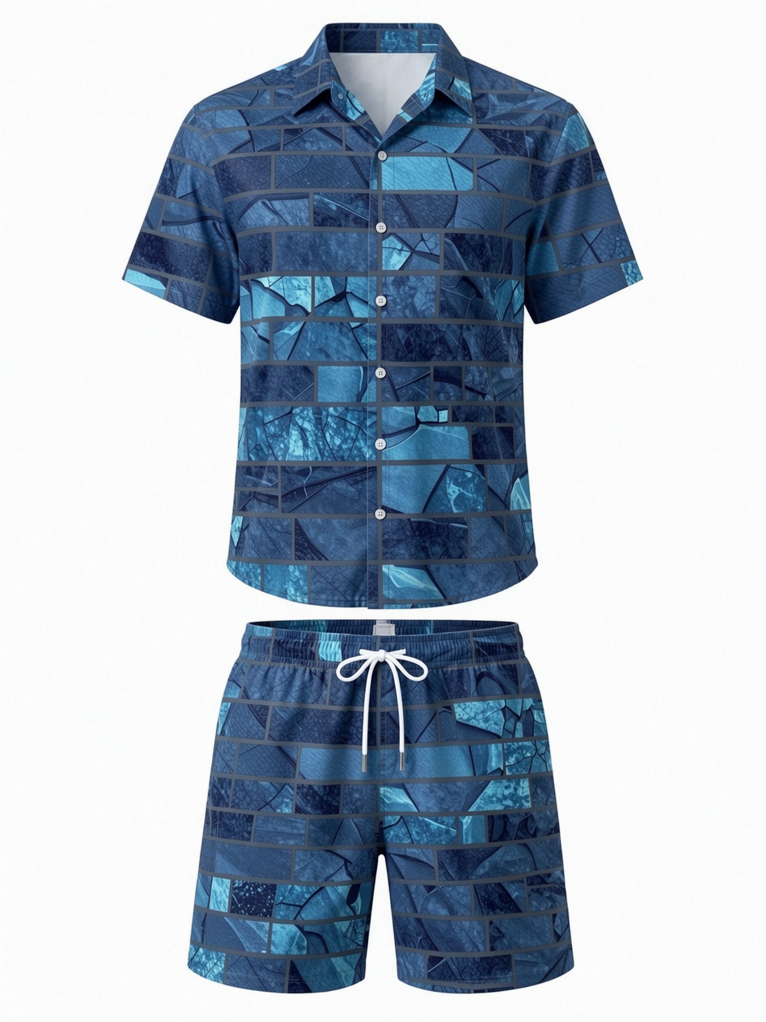 Mens Floral Short Sleeve Shirt - Printed Floral Shirt incelemesi ve fiyatı