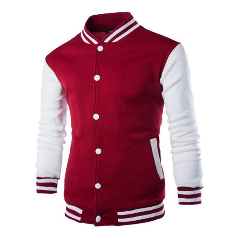 Hoodies Men Baseball Jacket Me - Varsity Jacket Wool incelemesi ve fiyatı