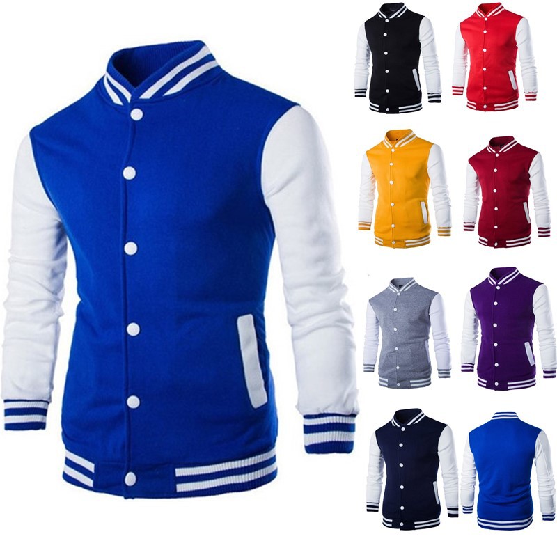Hoodies Men/Boy Baseball Jacke - Varsity Jacket Wool incelemesi ve fiyatı