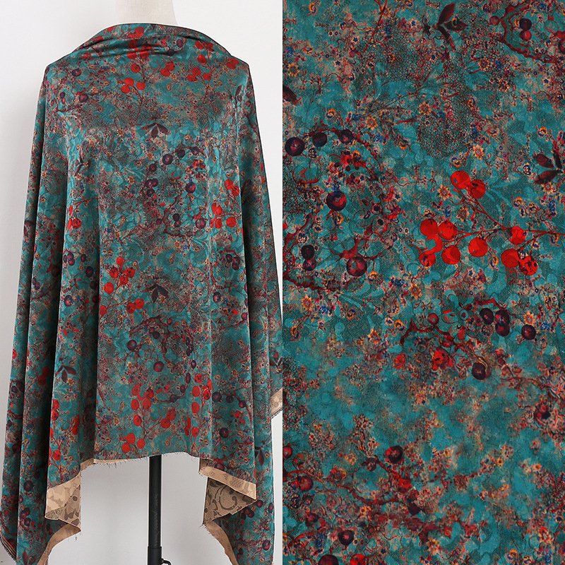 1m Floral Printed Fabric Imita - Printed Floral Shirt incelemesi ve fiyatı