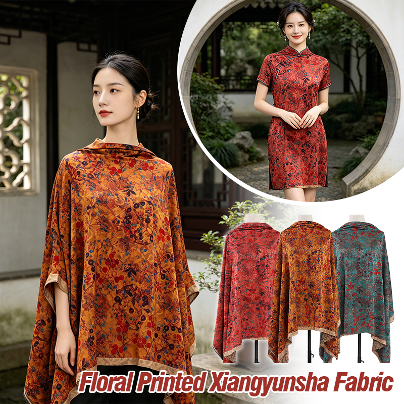 1m Floral Printed Fabric Imita - Printed Floral Shirt incelemesi ve fiyatı
