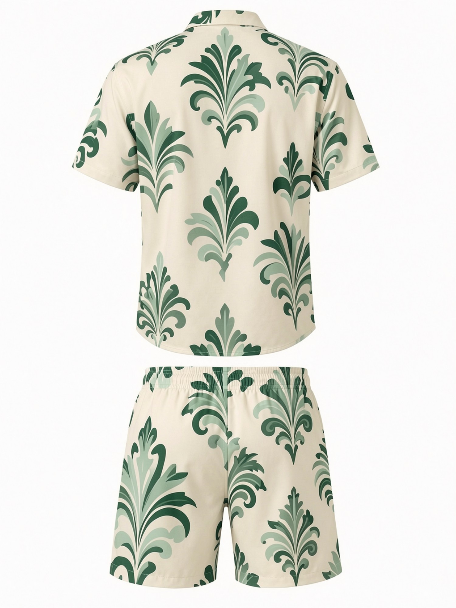 Mens Floral Short Sleeve Shirt - Printed Floral Shirt incelemesi ve fiyatı