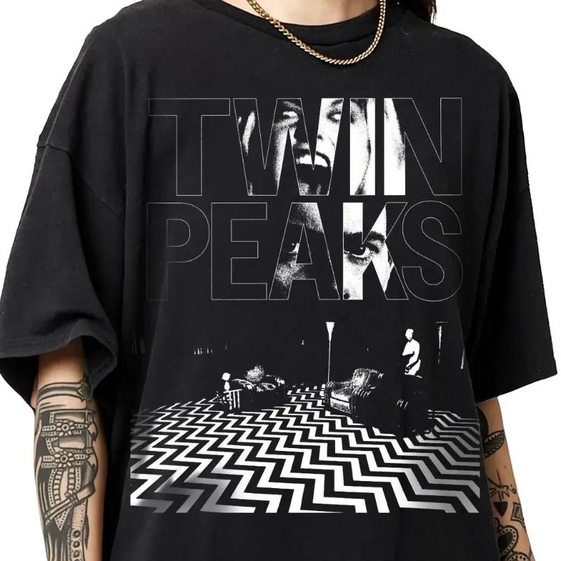 Horror Movie Themed Print T-sh - Vintage Fashion Tv incelemesi ve fiyatı