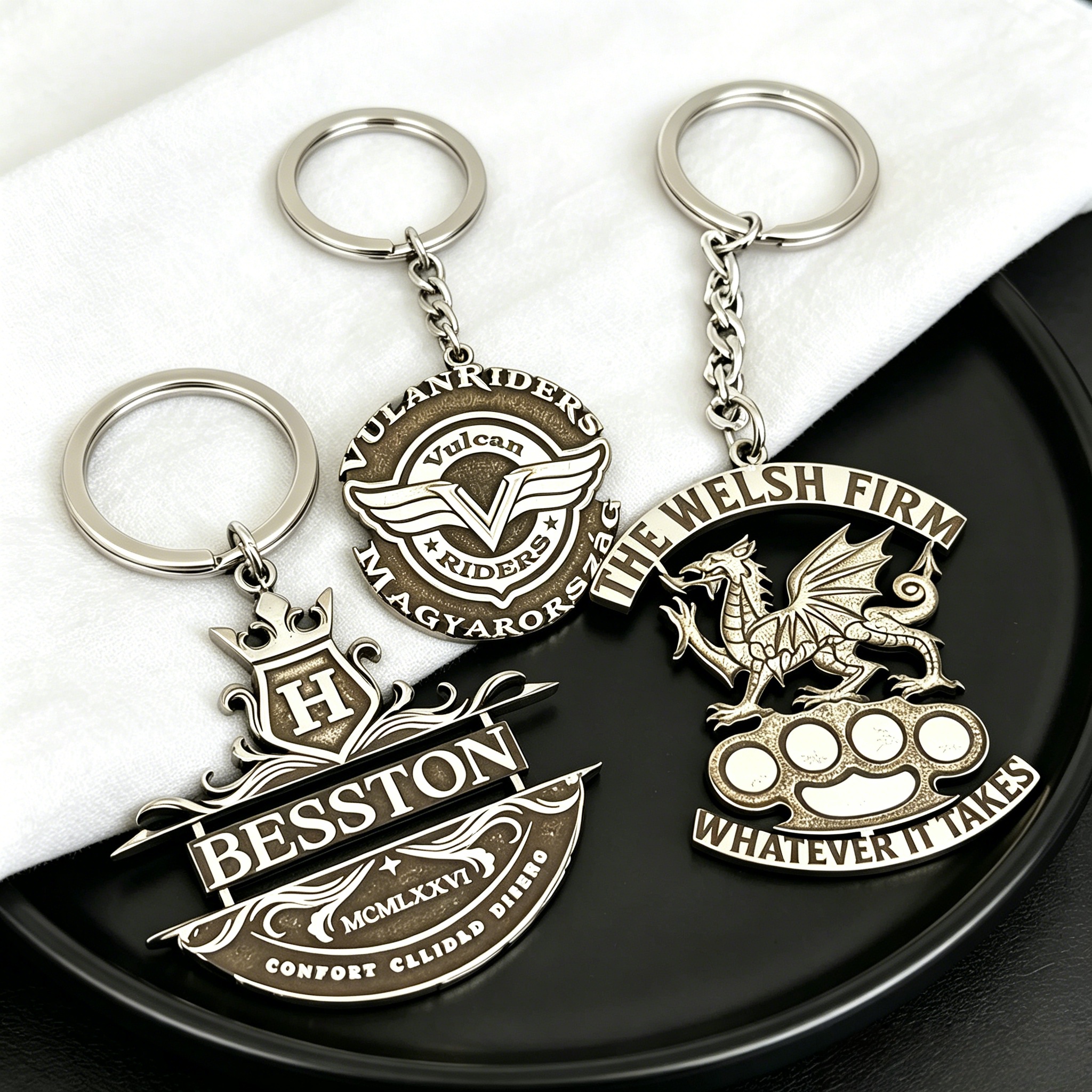 Custom Logo Keychain Vintage P - Vintage Fashion Photos incelemesi ve fiyatı