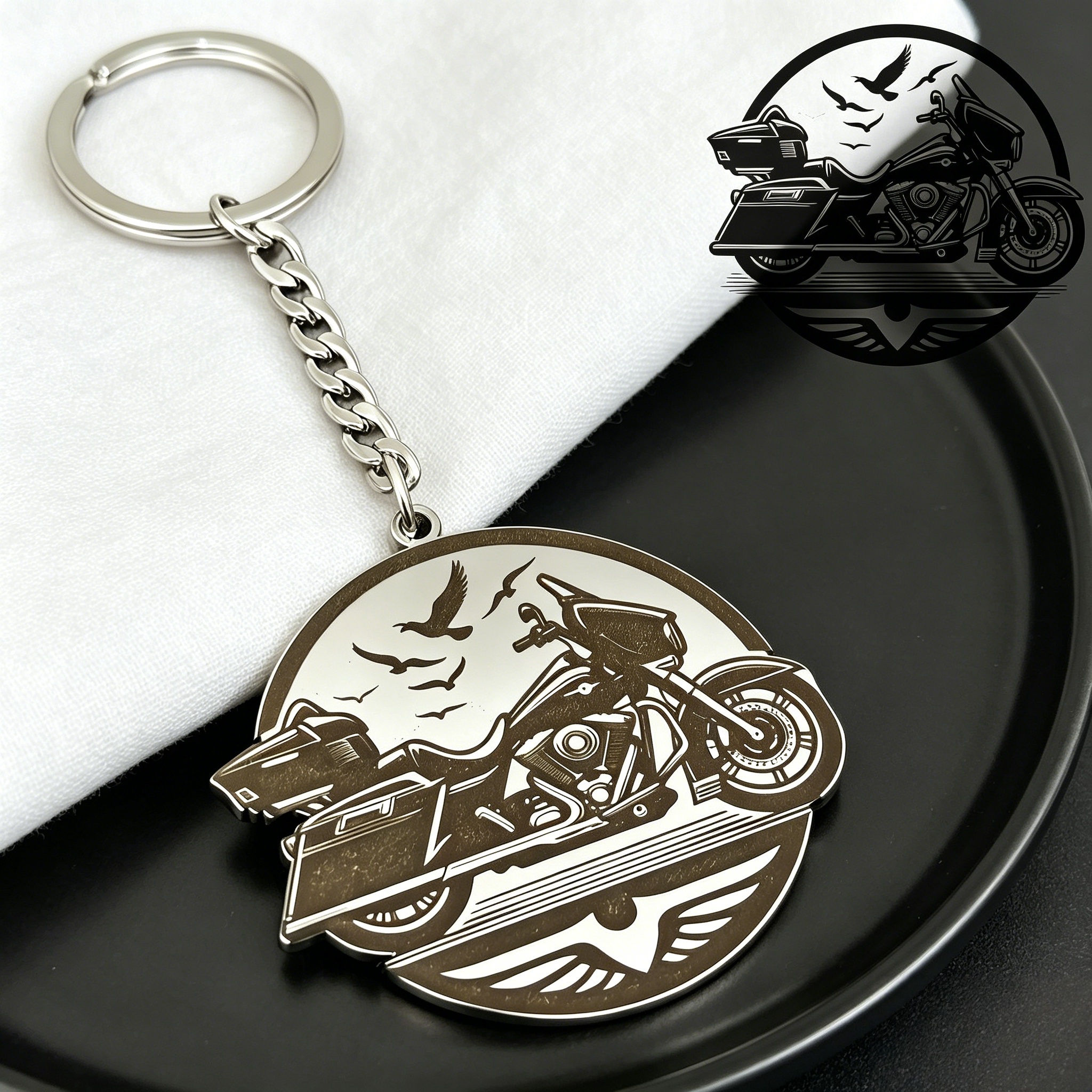 Custom Logo Keychain Vintage P - Vintage Fashion Photos incelemesi ve fiyatı