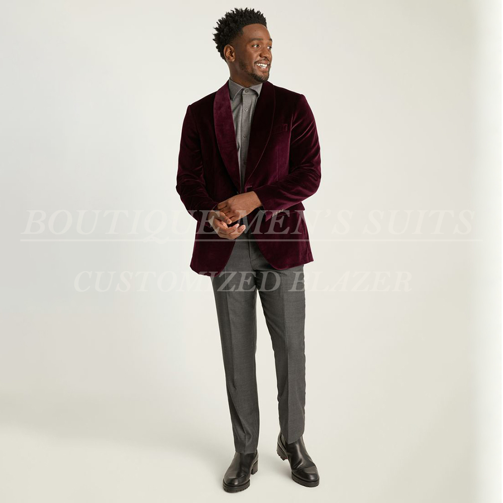 Vintage Men's Suits Daily One- - Velvet Blazer Vintage incelemesi ve fiyatı