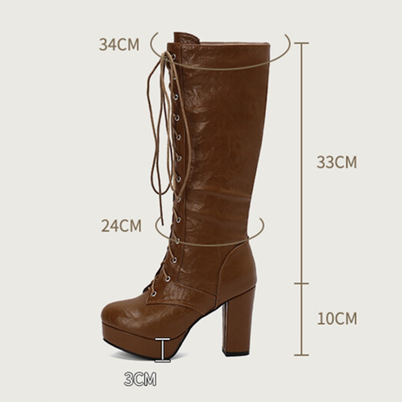 REAVE CAT Vintage Women Knee B - Vintage Fashion Boots incelemesi ve fiyatı