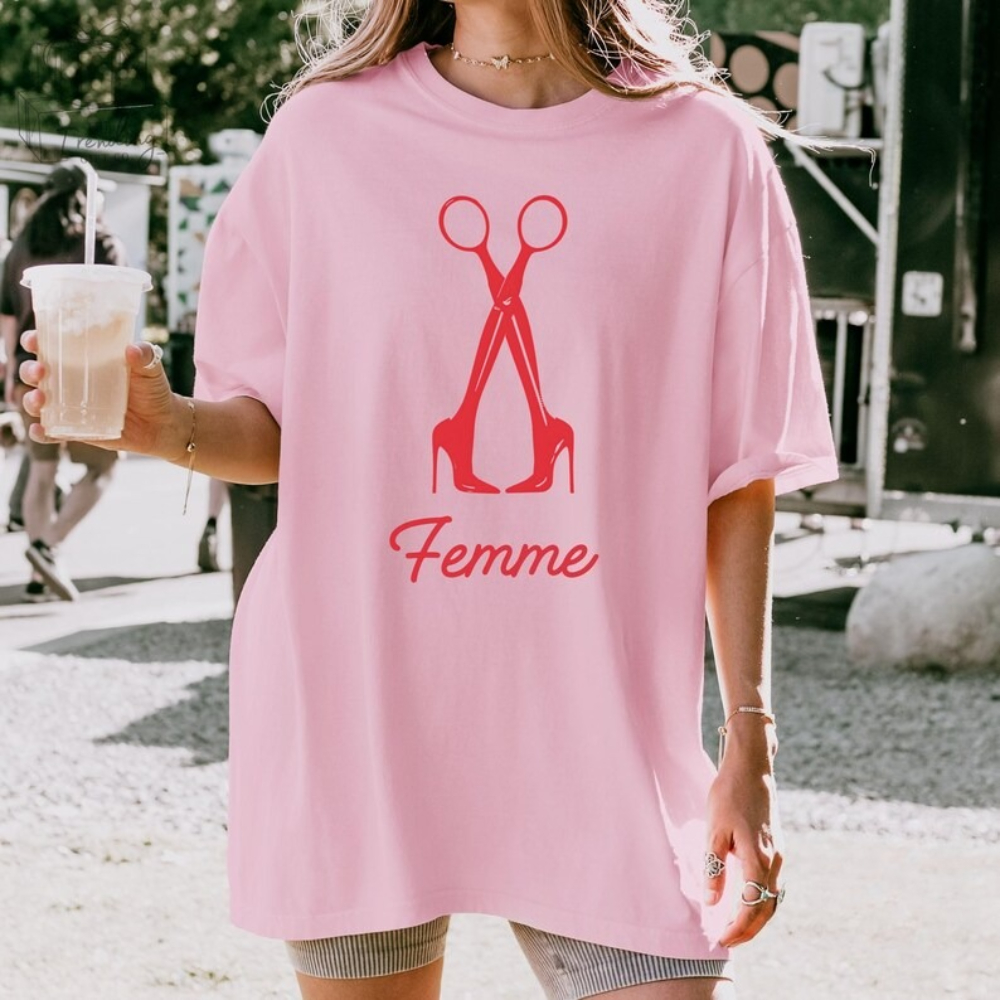 Subtle Lesbian Pride Shirt Cre - Vintage Queer Fashion incelemesi ve fiyatı