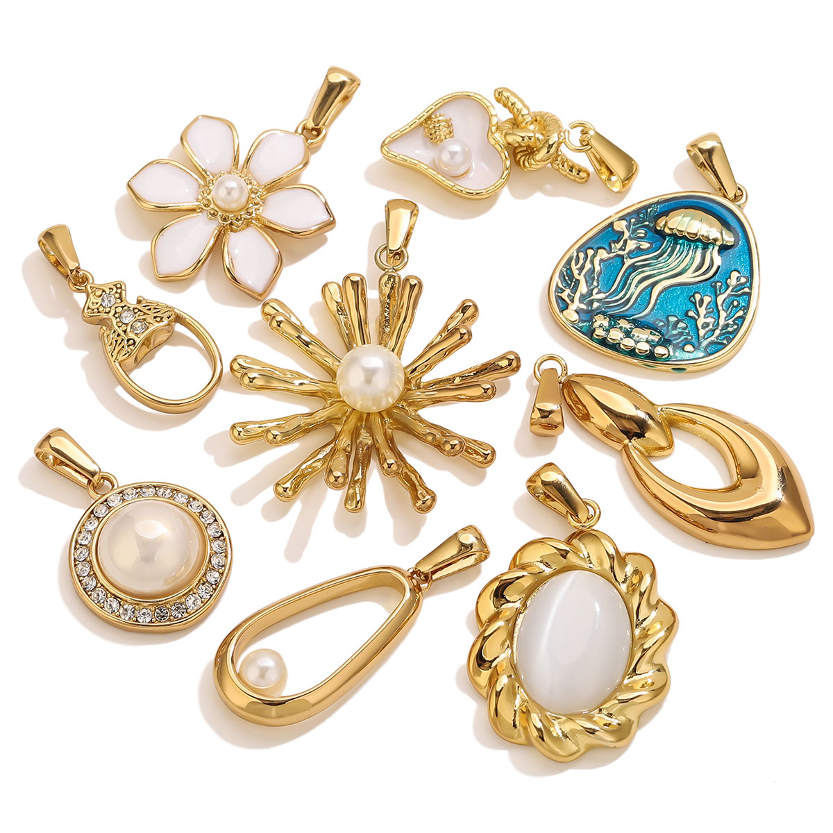 1Pcs 18K Gold Plated Stainless - Vintage Fashion Nova incelemesi ve fiyatı