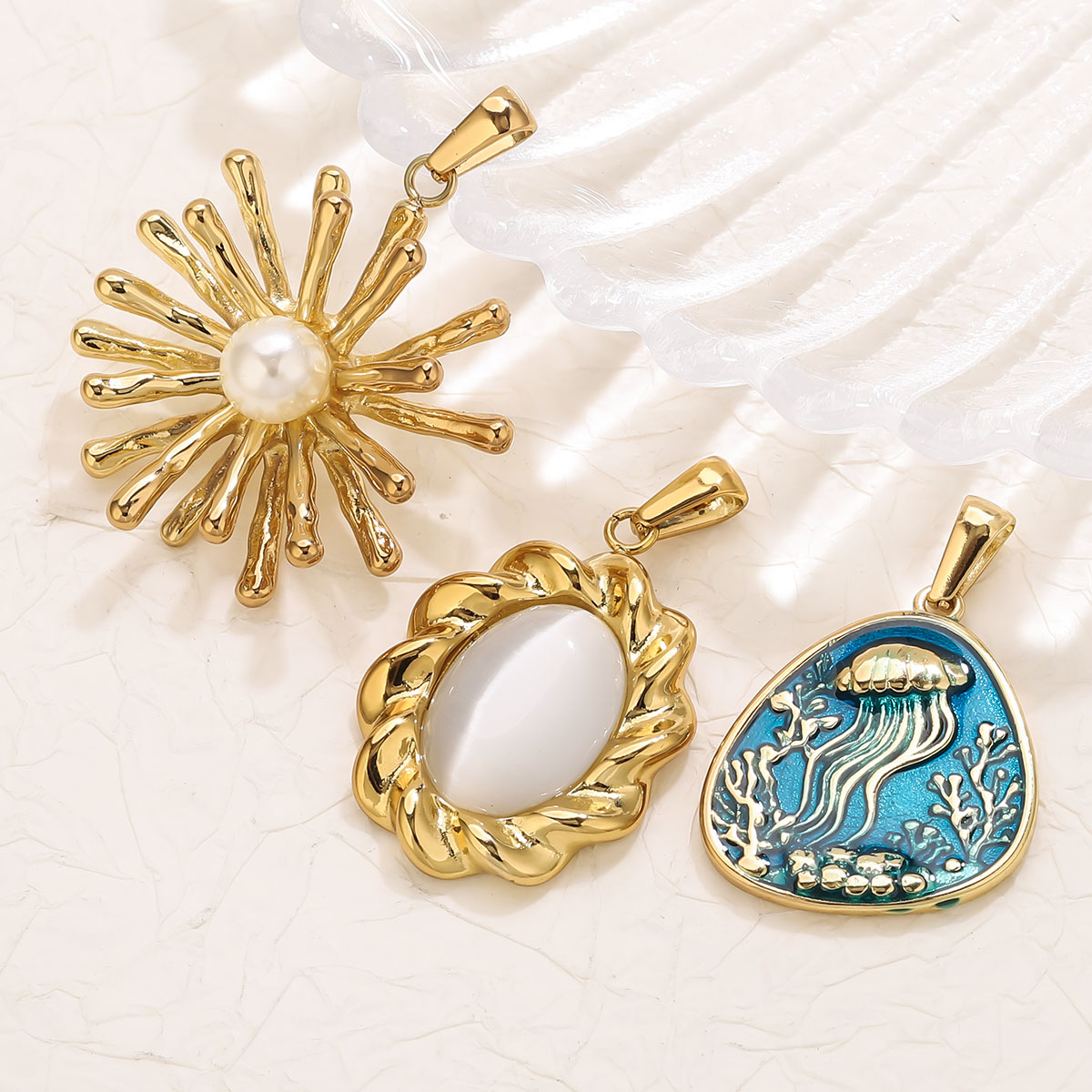 1Pcs 18K Gold Plated Stainless - Vintage Fashion Nova incelemesi ve fiyatı