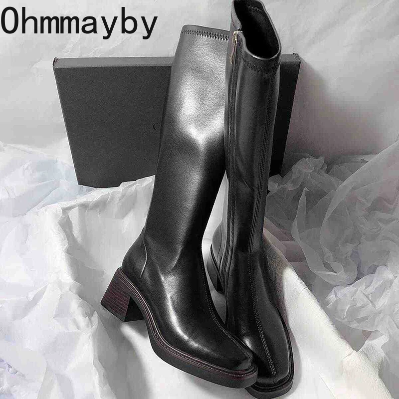 Vintage Thick Heel Women Knee  - Vintage Fashion Boots incelemesi ve fiyatı