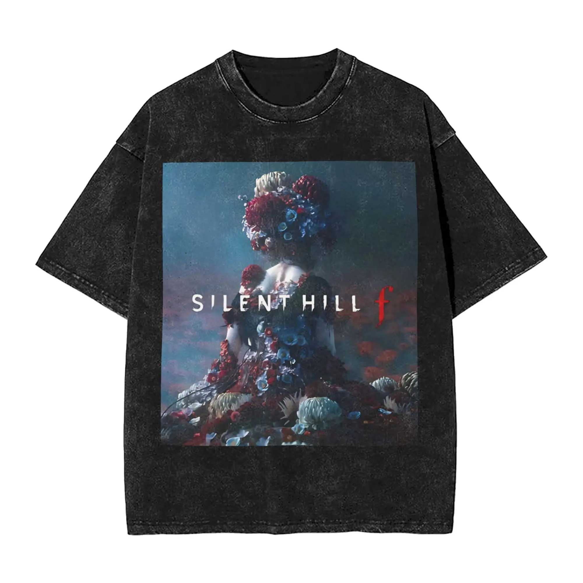 2025 New Horror Game Tees Grap - Vintage Fashion Outfits Men incelemesi ve fiyatı