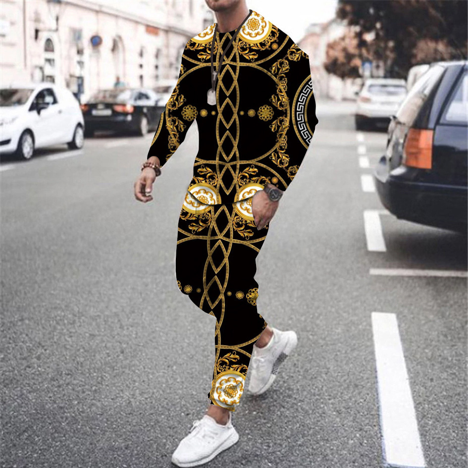 Men's T-Shirts Sets Luxury Vin - Vintage Fashion Outfits Men incelemesi ve fiyatı