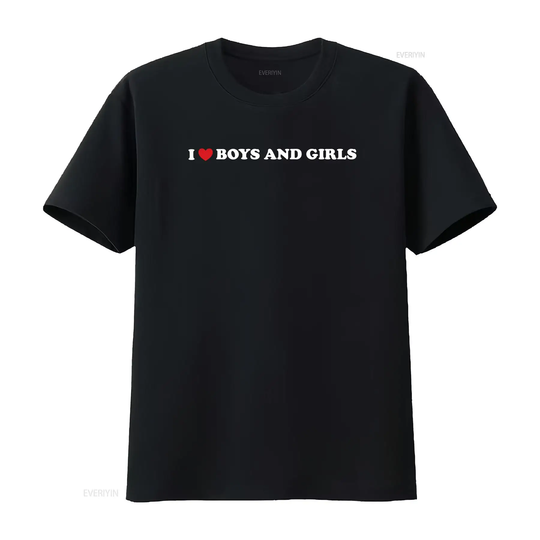 I Love Boys and Girls Crop Top - Vintage Queer Fashion incelemesi ve fiyatı