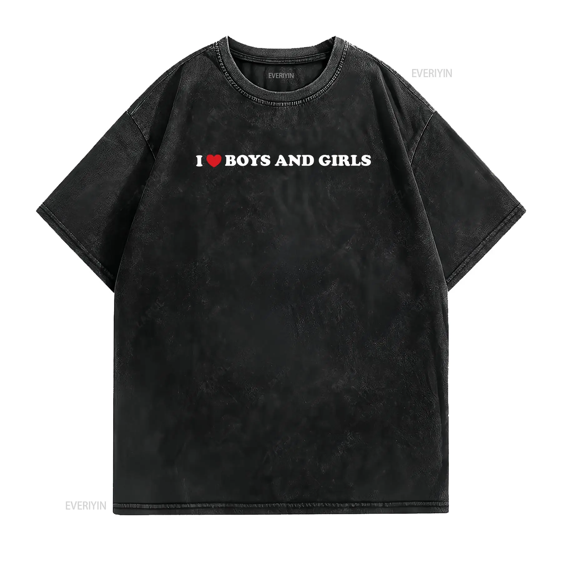I Love Boys and Girls Crop Top - Vintage Queer Fashion incelemesi ve fiyatı