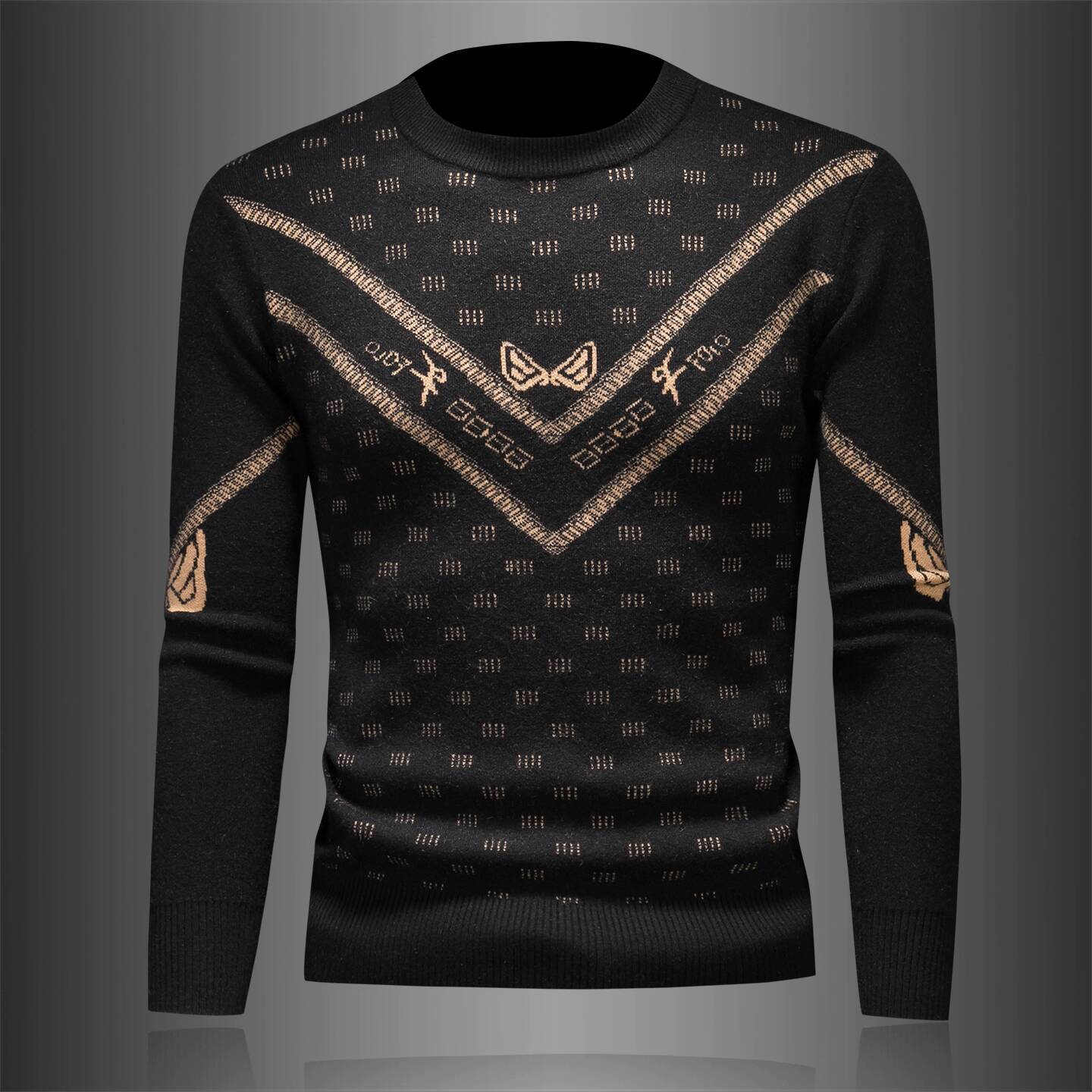 Vintage Fashion Sweater Men Wi - Vintage Fashion Outfits Men incelemesi ve fiyatı