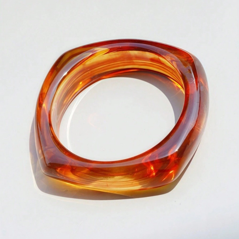 Statement Bangles Translucent  - Vintage Fashion Gen Z incelemesi ve fiyatı