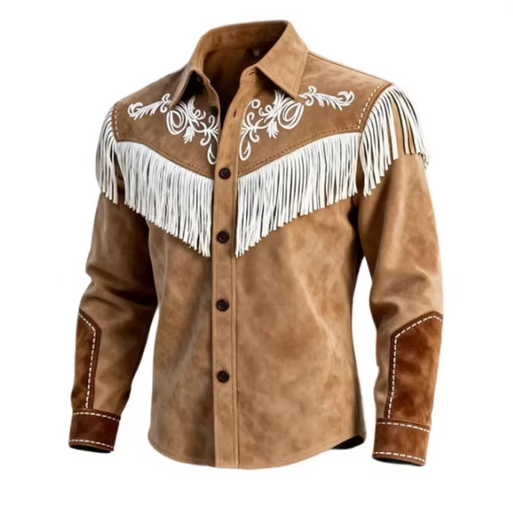 Unique Design Brown Tassel Lea - Velvet Blazer Vintage incelemesi ve fiyatı