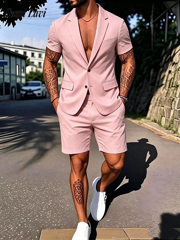 Casual Mens Solid Color Slim B - Vintage Fashion Outfits Men incelemesi ve fiyatı
