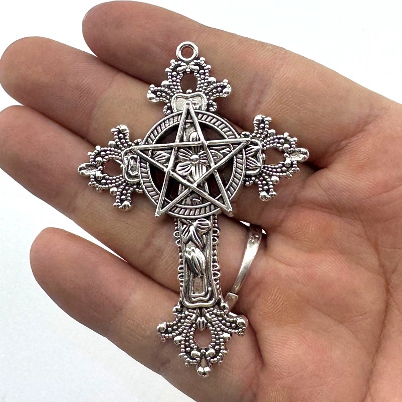 2pcs 30x15mm Gothic Big Cross  - Vintage Fashion Nova incelemesi ve fiyatı