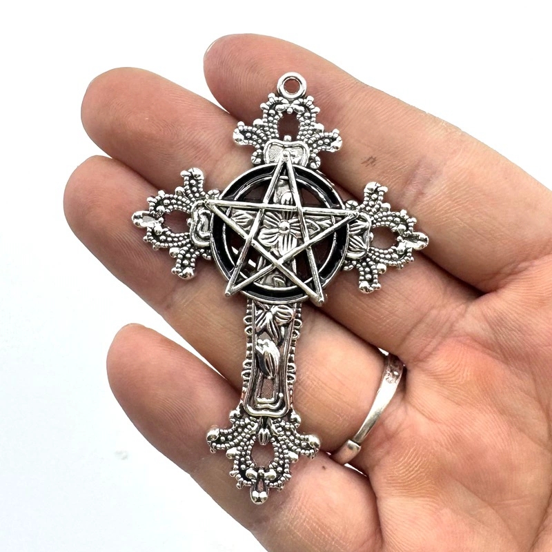 2pcs 30x15mm Gothic Big Cross  - Vintage Fashion Nova incelemesi ve fiyatı