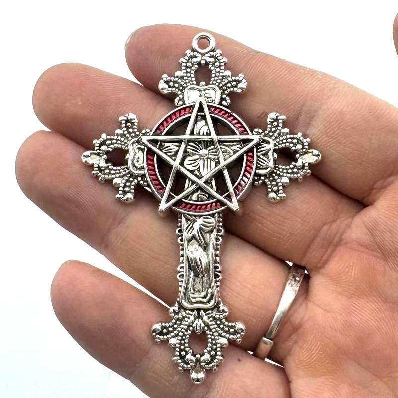 2pcs 30x15mm Gothic Big Cross  - Vintage Fashion Nova incelemesi ve fiyatı