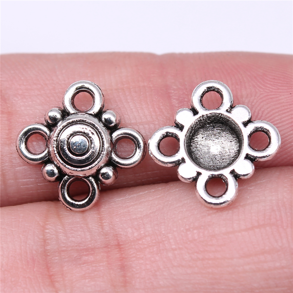 WYSIWYG 20pcs 15x15mm Antique  - Vintage Fashion Nova incelemesi ve fiyatı