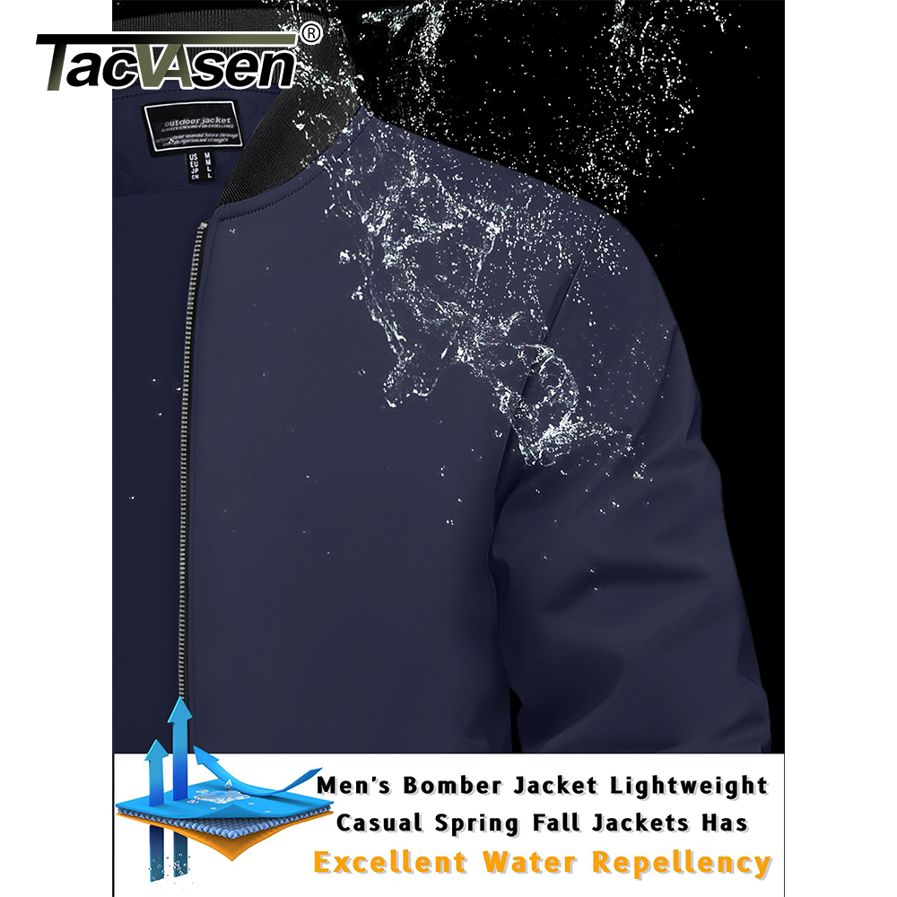TACVASEN Men's Varsity Jacket  - Varsity Jacket Wool incelemesi ve fiyatı