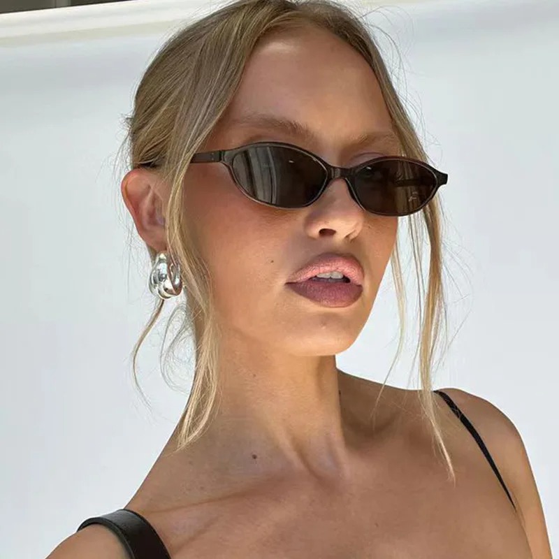 Retro Oval Frame Sunglasses Fa - Vintage Fashion Design incelemesi ve fiyatı