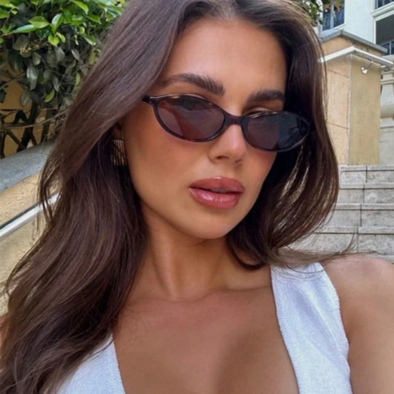 Retro Oval Frame Sunglasses Fa - Vintage Fashion Design incelemesi ve fiyatı