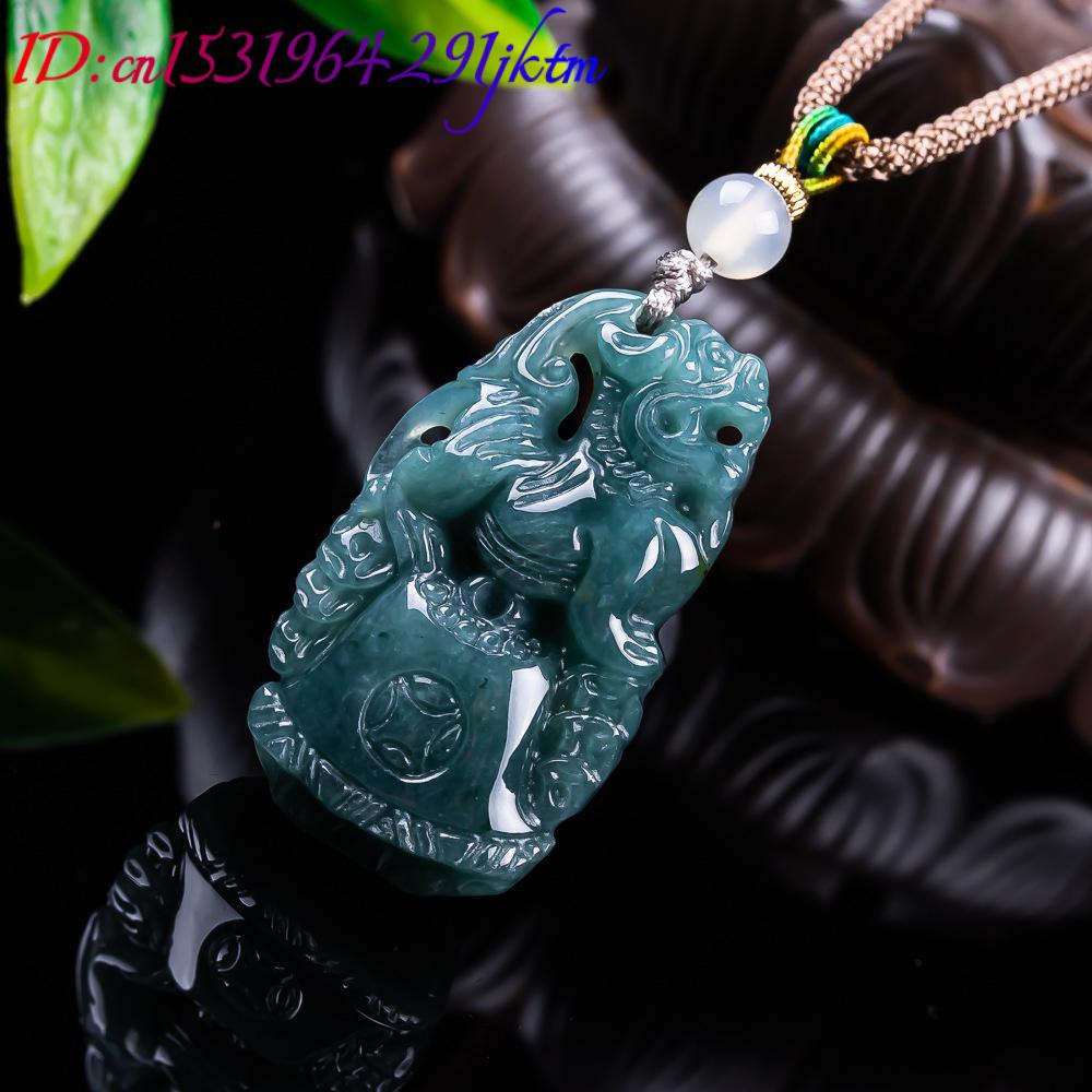 Burmese Jadeite Pixiu Pendant  - Vintage Fashion Designer incelemesi ve fiyatı