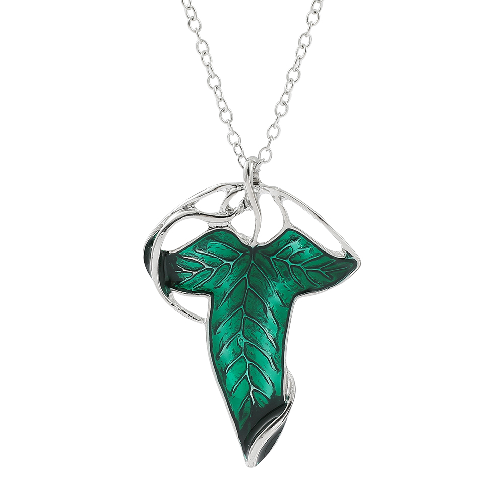 Vintage Green Leaf Pendant Nec - Vintage Fashion Tv incelemesi ve fiyatı