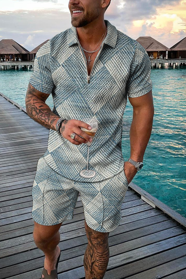 Vintage Men's Summer Casual Po - Vintage Fashion Outfits Men incelemesi ve fiyatı