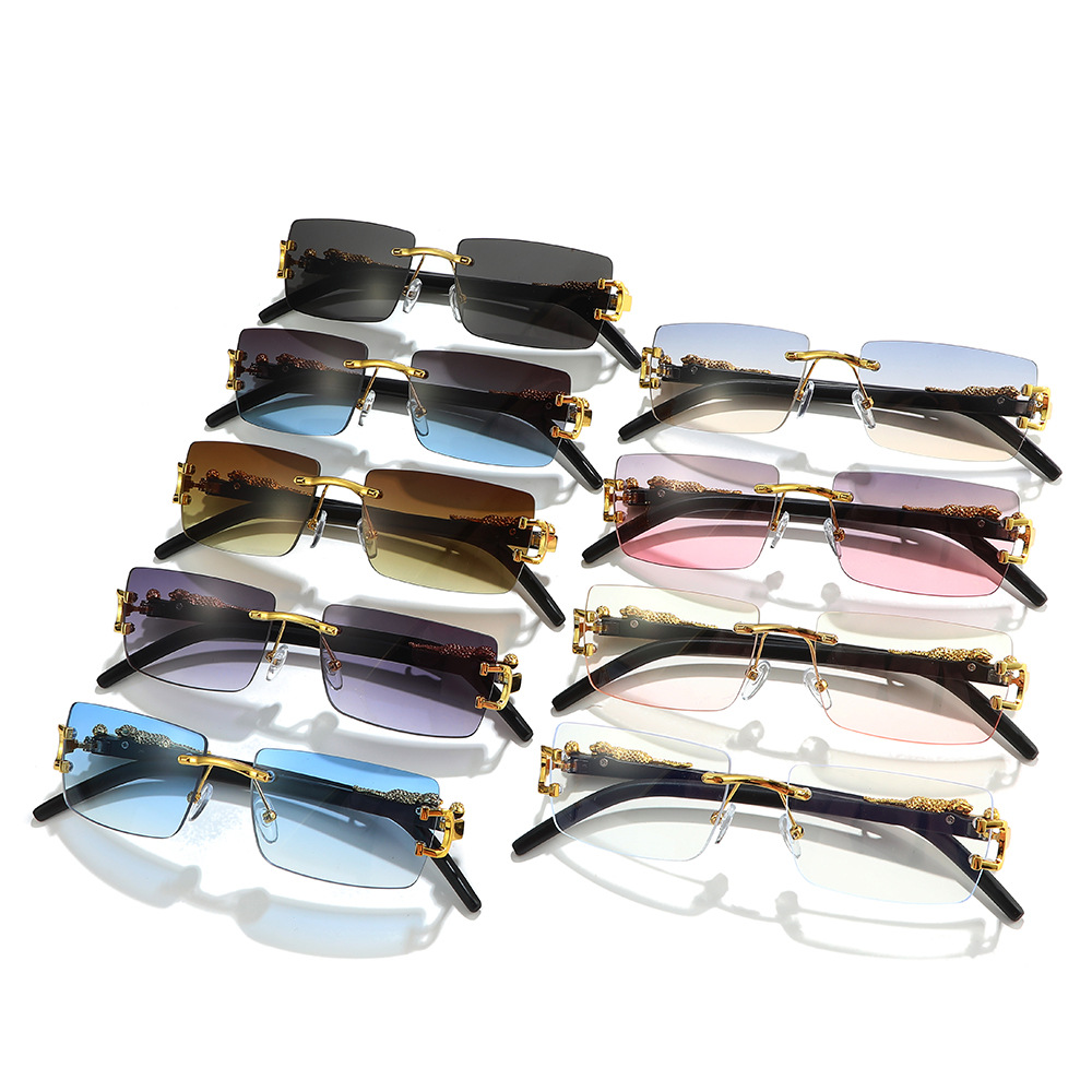 1PCS Fashion Vintage Rimless S - Vintage Fashion Designer incelemesi ve fiyatı