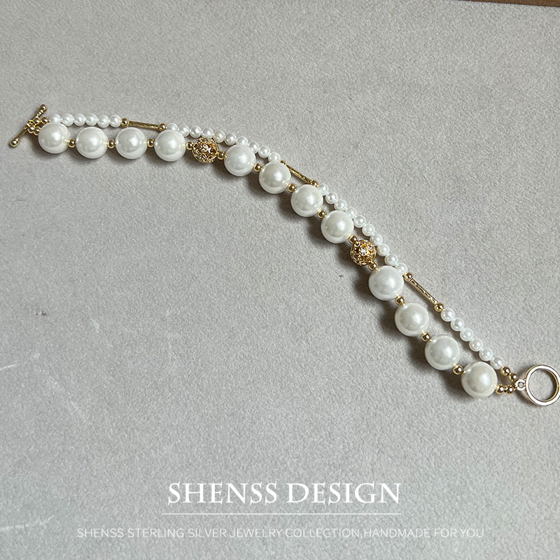 Double layer imitation pearl c - Vintage Fashion Photos incelemesi ve fiyatı
