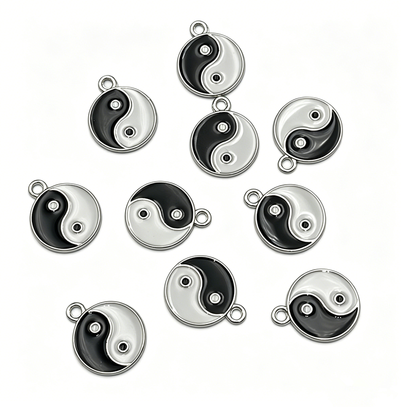 10/20pcs Alloy Tai Chi Charms  - Vintage Fashion Nova incelemesi ve fiyatı