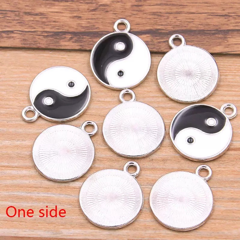 10/20pcs Alloy Tai Chi Charms  - Vintage Fashion Nova incelemesi ve fiyatı