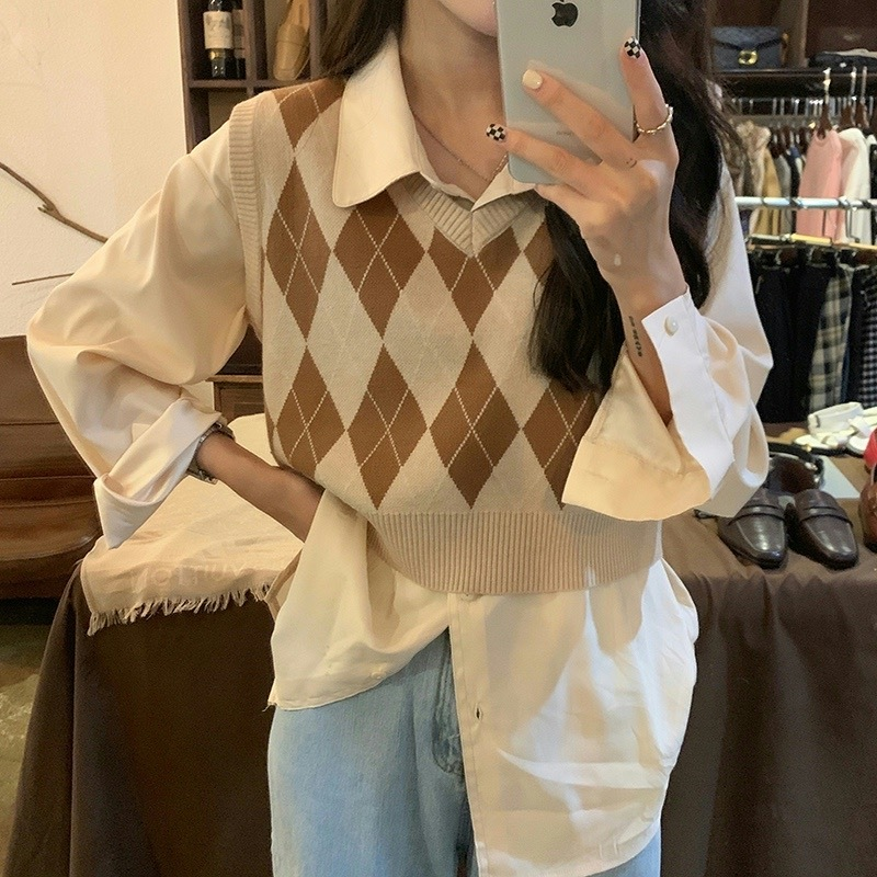 Autumn Fashion Female Vintage  - Vintage Fashion Style Female incelemesi ve fiyatı