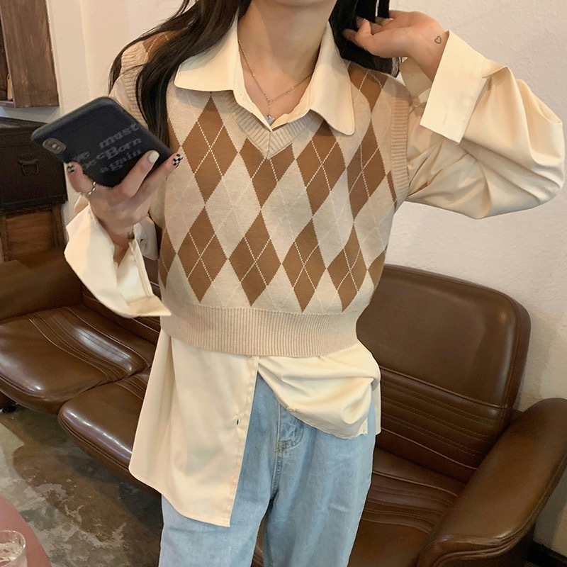Autumn Fashion Female Vintage  - Vintage Fashion Style Female incelemesi ve fiyatı